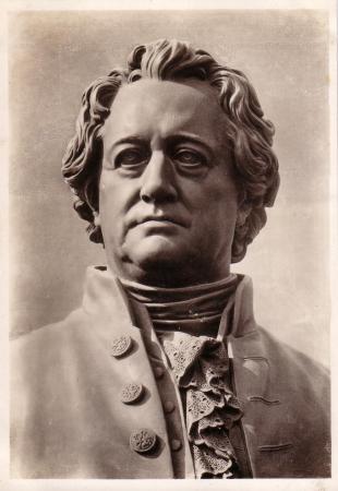 Goethe, Ausschnitt aus dem Rietschel’schen